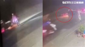 高齡嬤過馬路遭2名無照高中生騎車撞死。（圖／陳姓民眾提供）
