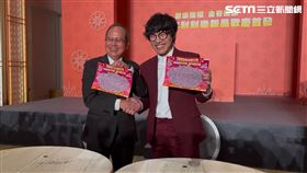 蛇年,刮刮樂,代言人盧廣仲,台彩總經理謝志宏（圖／記者李育道攝影）