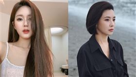 趙露思、吳婉君。（圖／翻攝自趙露思微博、吳婉君臉書）