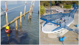 台南,安平,浮屍,大魚的祝福,港濱歷史公園