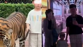 濟州航空「最小遇難者」3歲男童生前最後畫面曝光。（圖／翻攝自微博）