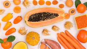 橘色食物 蔬果 蔬菜水果 示意圖／unsplash