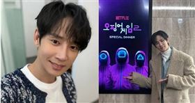 朴成焄日前突然在Instagram限時動態PO出「色情版《魷魚遊戲》」畫面嚇到粉絲，事後認了是自己手滑。（圖／翻攝自朴成焄Instagram）