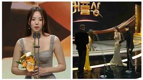 柳演錫、蔡秀彬出席《MBC演技大賞》（圖／翻攝MBCdrama YT）