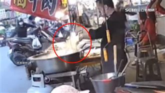 滷牛肉攤「塑膠袋」下鍋　隔壁攤錄影檢舉