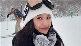 蔡瑞雪開心出國滑雪。（圖／翻攝自IG）