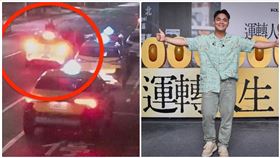 邱軍,跨年,酒駕,肇逃（圖／翻攝畫面）