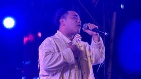 邱軍1/4在台南演唱《運轉人生》，台下觀眾仍不知他撞死運將的事（圖／讀者提供）