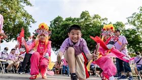 ▲牛犁歌陣主角。（圖／翻攝自東竹林保安宮牛犁歌陣粉絲專頁）