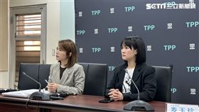 陳智菡（左）、吳怡萱（右）回應竟週刊報導（圖／記者詹宜庭攝影）