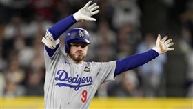 ▲道奇交易二壘手拉克斯（Gavin Lux）給紅人。（圖／美聯社／達志影像）