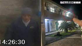 王天佑越獄7.5小時，最後不敵低溫挨餓，自行躲回職員宿舍被活逮。（圖／翻攝畫面）
