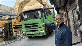 三重,建案,開挖,倒塌,鄰損,過年,地基,六張街,建案,莘聖沐光居,記者莊淇鈞攝影