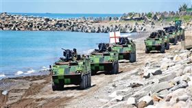 加祿堂海灘被視為極具重要的軍事戰略據點。（翻攝國防部發言人臉書）