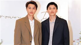 王子邱勝翊（左）與毛弟邱宇辰（右）傳出免費入住昆凌所購置的五千萬豪宅。