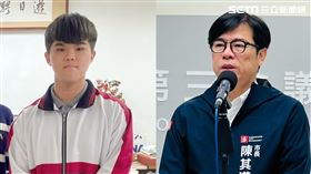 高雄市長陳其邁昨(7)晚也在臉書喊話「他非常努力、也讓人心疼，你很棒！」（圖／翻攝畫面）