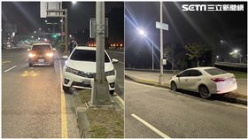 車主,乘客,駕駛,分隔島,轎車,酒駕,警方,錢包,楠梓百慕達,高雄