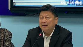 ▲國民黨團總召傅崐萁、書記長林思銘、首席副書記長王鴻薇於國民黨團記者室，召開「時事回應」記者會（圖／記者陳怡潔攝影）