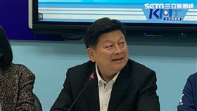 ▲國民黨團總召傅崐萁、書記長林思銘、首席副書記長王鴻薇於國民黨團記者室，召開「時事回應」記者會（圖／記者陳怡潔攝影）