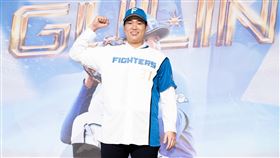 ▲古林睿煬正式加盟北海道火腿鬥士。（圖／啟程國際運動行銷提供）