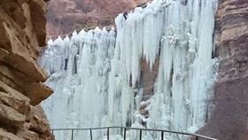 北京冰瀑布 記者許雅惠攝影