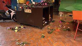 大鬧媽祖地盤！拱天宮遭砸1時髦女落網（圖／翻攝白沙屯媽祖ㄟ香燈腳）