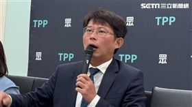 民眾黨主席、黨團總召黃國昌，民眾黨立委陳昭姿。(圖/記者陳怡潔攝影)