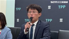 民眾黨主席、黨團總召黃國昌，民眾黨立委陳昭姿。(圖/記者陳怡潔攝影)