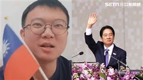 嚴大路贊同賴清德祖國論。（合成圖／翻攝自「我是嚴大路」YouTube、記者趙于瑩攝影））