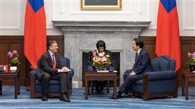 賴清德接見「雷根總統基金會暨紀念中心」訪問團（圖／總統府提供）