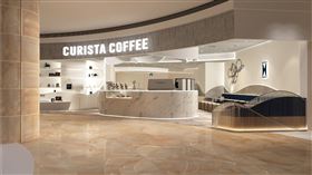 奎士咖啡台北101店這樣的空間設計打造出藝廊級咖啡廳的全新形態。（圖／品牌業者提供）