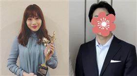 石原聰美老公糸木悠（右）罕見露面。（圖／翻攝自X）