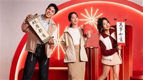 金鐘視后柯佳嬿、新生代演員李沐與潛力新星詹懷雲。（圖／品牌業者提供）