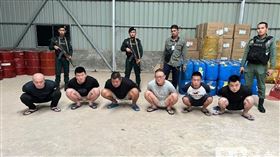 10名台灣籍男子因販毒被判終生監禁。（圖／翻攝自柬中時報）