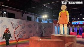 魷魚遊戲,全聯,英熙娃娃,123木頭人（記者賴俊佑攝影）