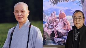 陳保中,大愛電視台,苦苓,嘉義,慈濟大林醫院,李健儀,壁畫,Cheap,懶人包,證嚴,上人,吉祥物,陳欽明（圖／慈濟基金會、記者羅欣怡攝影）