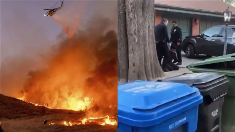 抓到！洛杉磯大火失控　30歲男涉縱火被捕