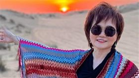 沈春華趁空檔遊杜拜卻搞丟戴在手上的小金手環。（圖／翻攝自沈春華臉書）