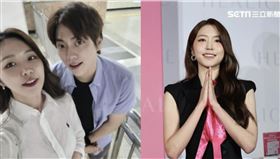 《換乘戀愛》第二季情侶海恩與賢奎。