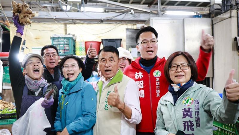 綠高雄市長初選開戰　湧言會陪林岱樺拜票