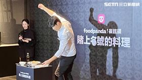 崔鉉碩,蒜香蛤蜊義大利麵,foodpanda,黑白大廚（記者賴俊佑攝影）