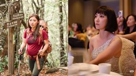 7寶媽轉戰小紅書，曬一字馬美照。（圖／翻攝自臉書、小紅書）