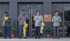 外交部長林佳龍將任賴清德總統特使率團赴帛琉出席總統就職典禮。圖為去年賴清德出訪帛琉。（圖／翻攝林佳龍臉書)