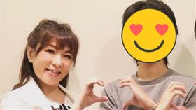  趙詠華（左）同框吳胤呈（圖／翻攝臉書）