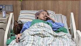 丟丟妹去年因膽結石緊急入院開刀。（樓頂揪樓下提供）