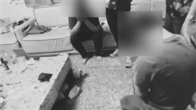 藥頭,落網,母子,痛哭,下跪,懺悔,台中（圖／翻攝畫面）