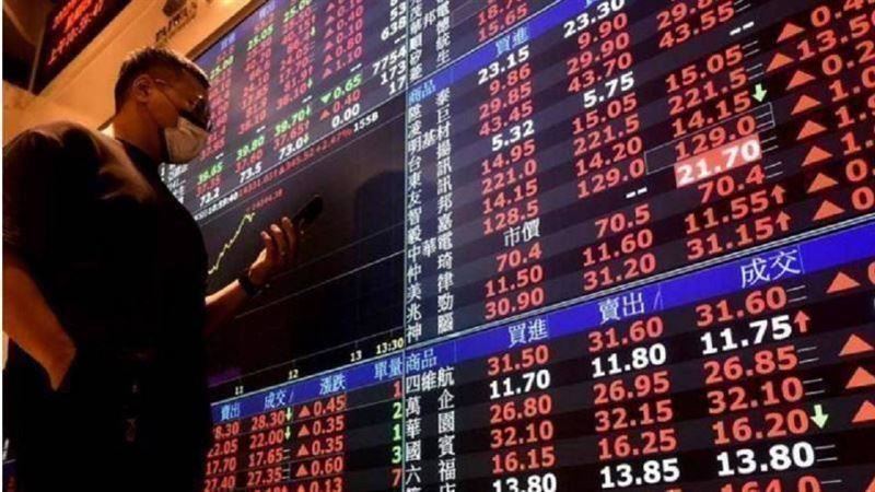 台股大跳水200點！電子股倒成一片