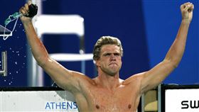 ▲美國泳將霍爾（Gary Hall Jr.）因為洛杉磯野火痛失10面奧運獎牌。（圖／美聯社／達志影像）