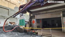 三重,鄰損,傾塌。（圖／工務局提供）