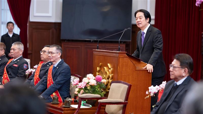 強化救災能量　賴清德：5年再補3千消防員